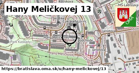 Hany Meličkovej 13, Bratislava