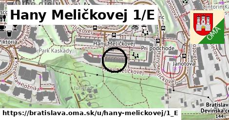 Hany Meličkovej 1/E, Bratislava