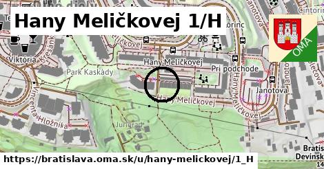 Hany Meličkovej 1/H, Bratislava