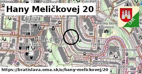 Hany Meličkovej 20, Bratislava