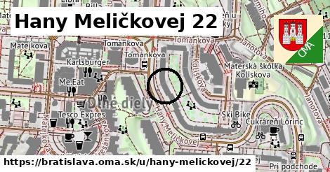 Hany Meličkovej 22, Bratislava