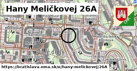 Hany Meličkovej 26A, Bratislava