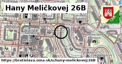 Hany Meličkovej 26B, Bratislava