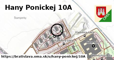 Hany Ponickej 10A, Bratislava