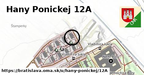 Hany Ponickej 12A, Bratislava