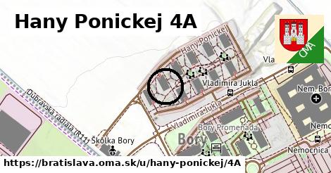 Hany Ponickej 4A, Bratislava