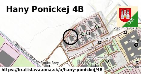 Hany Ponickej 4B, Bratislava