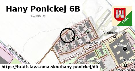 Hany Ponickej 6B, Bratislava