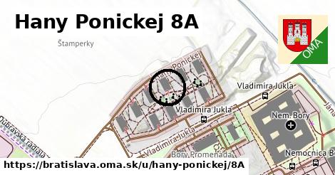 Hany Ponickej 8A, Bratislava