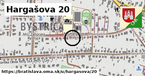 Hargašova 20, Bratislava