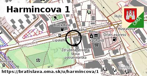 Harmincova 1, Bratislava