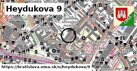 Heydukova 9, Bratislava