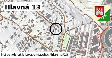 Hlavná 13, Bratislava