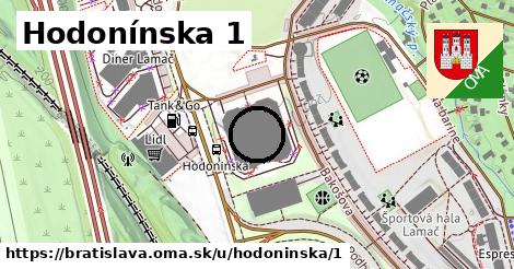 Hodonínska 1, Bratislava