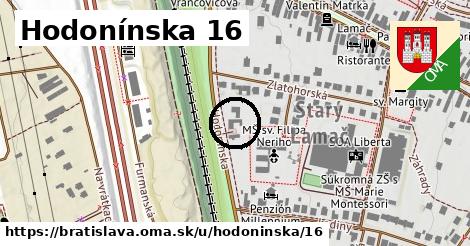 Hodonínska 16, Bratislava