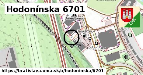 Hodonínska 6701, Bratislava