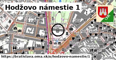 Hodžovo námestie 1, Bratislava