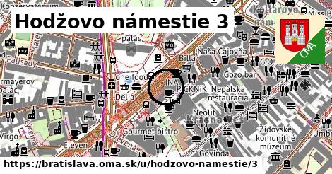 Hodžovo námestie 3, Bratislava