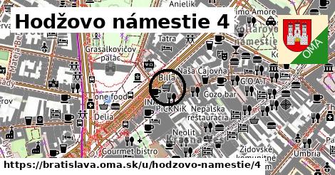 Hodžovo námestie 4, Bratislava