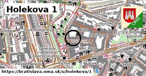 Holekova 1, Bratislava