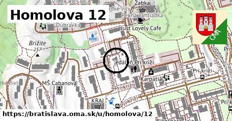 Homolova 12, Bratislava