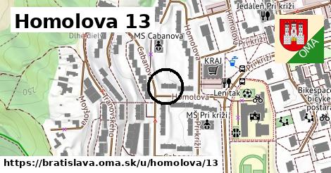 Homolova 13, Bratislava