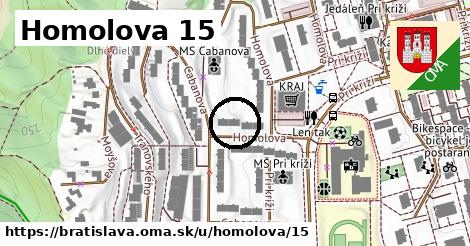 Homolova 15, Bratislava