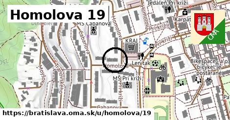 Homolova 19, Bratislava