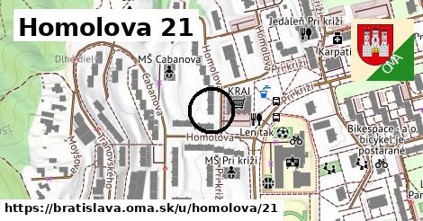 Homolova 21, Bratislava