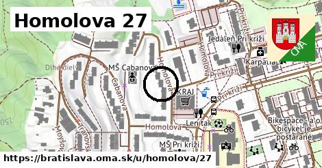 Homolova 27, Bratislava