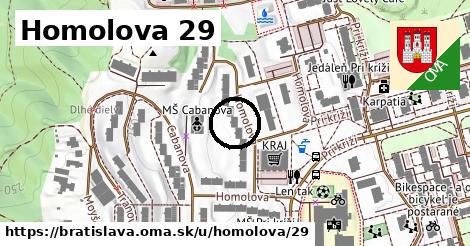Homolova 29, Bratislava