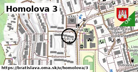 Homolova 3, Bratislava