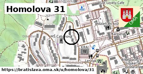 Homolova 31, Bratislava