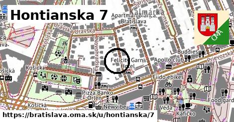 Hontianska 7, Bratislava