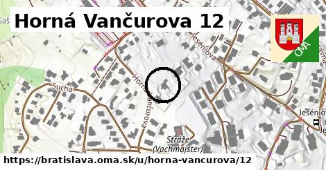 Horná Vančurova 12, Bratislava