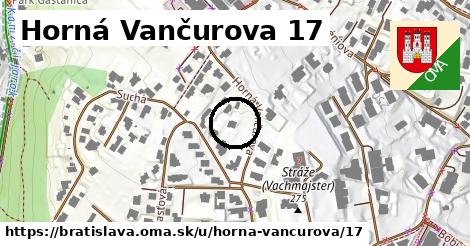 Horná Vančurova 17, Bratislava