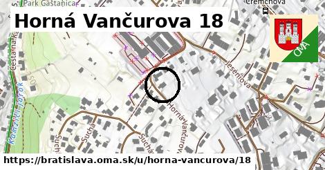 Horná Vančurova 18, Bratislava