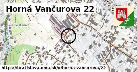 Horná Vančurova 22, Bratislava