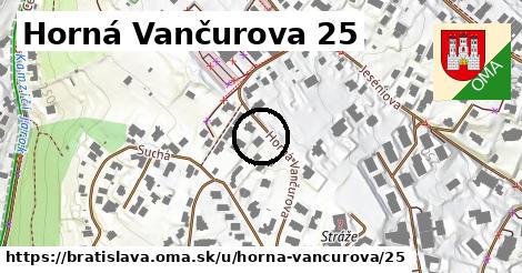 Horná Vančurova 25, Bratislava
