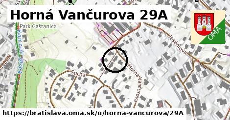 Horná Vančurova 29A, Bratislava