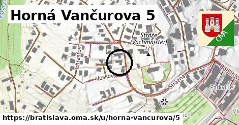 Horná Vančurova 5, Bratislava