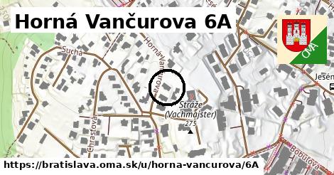 Horná Vančurova 6A, Bratislava