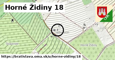 Horné Židiny 18, Bratislava