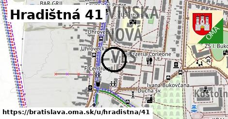 Hradištná 41, Bratislava