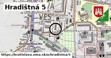 Hradištná 5, Bratislava