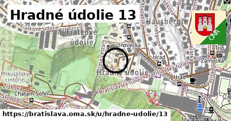 Hradné údolie 13, Bratislava