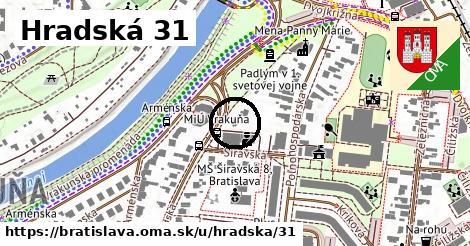 Hradská 31, Bratislava