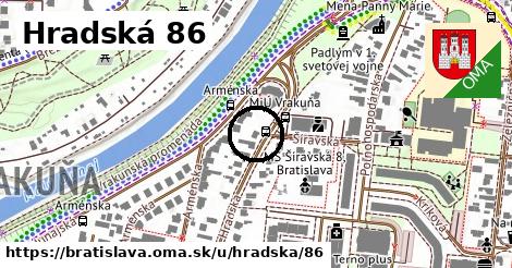 Hradská 86, Bratislava