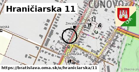 Hraničiarska 11, Bratislava