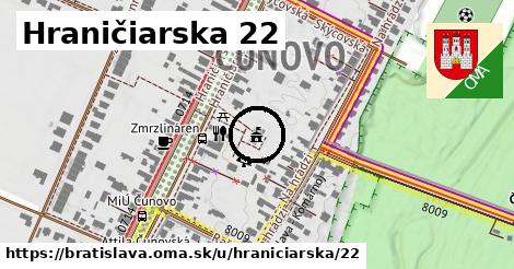 Hraničiarska 22, Bratislava